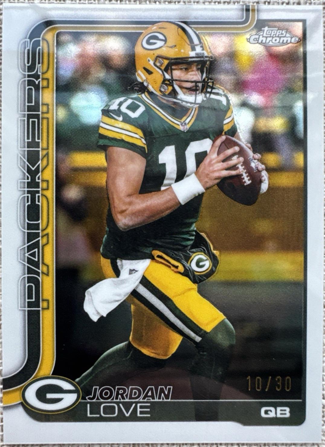 Jordan Love [White Refractor] #109