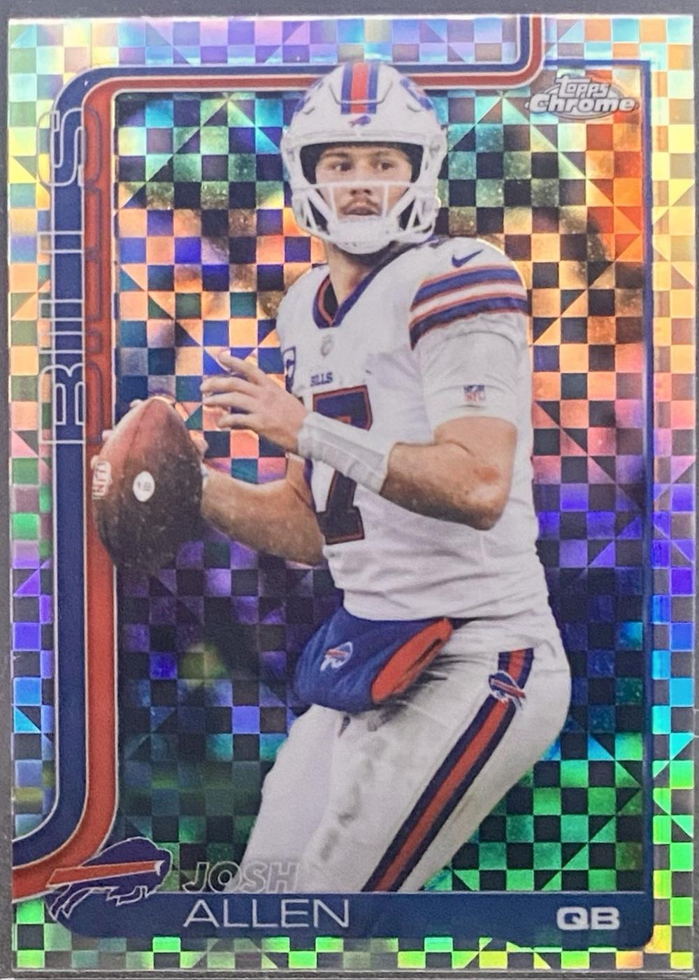 Josh Allen [X-Fractor Green] #34