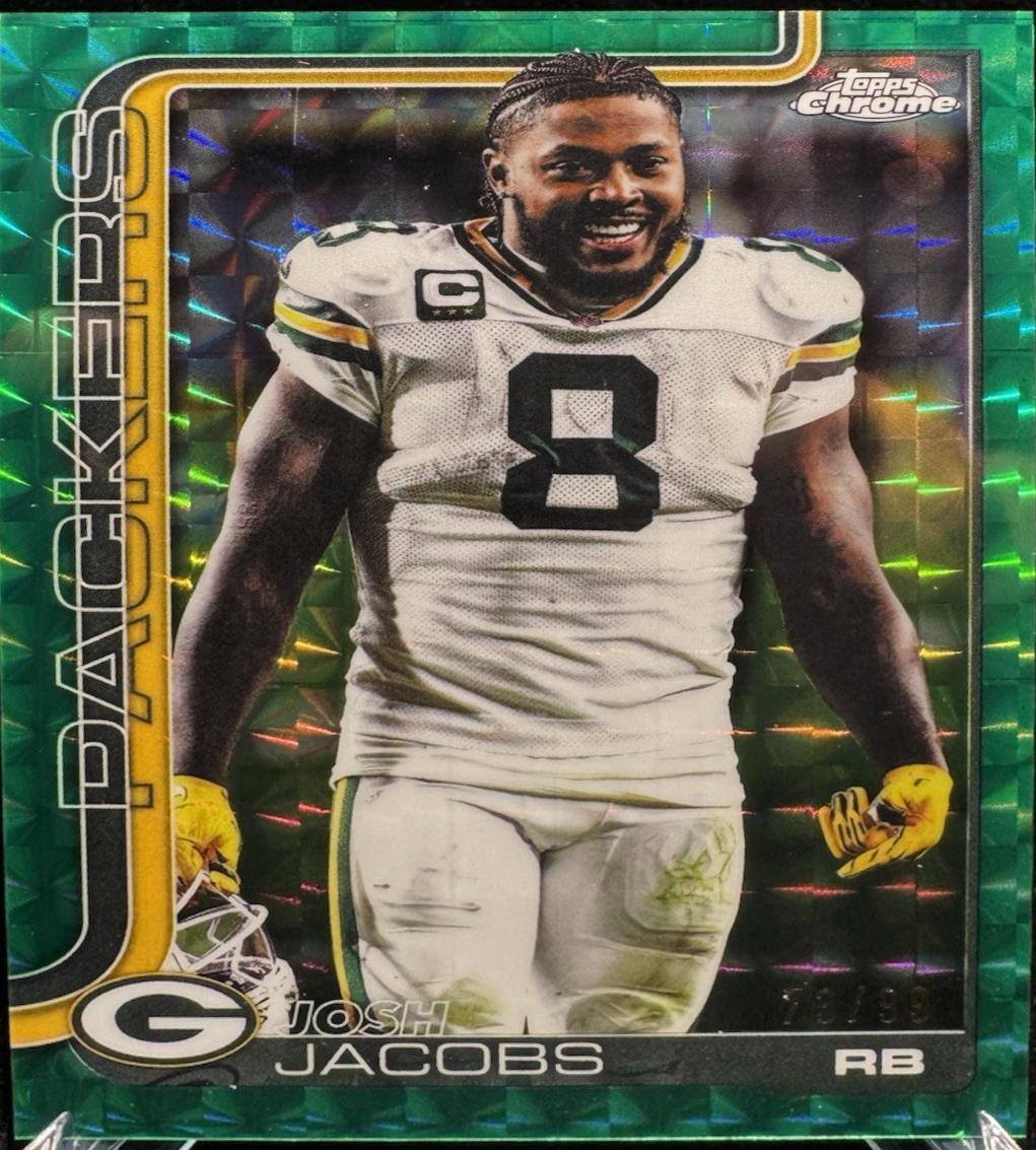 Josh Jacobs [Green Refractor] #110