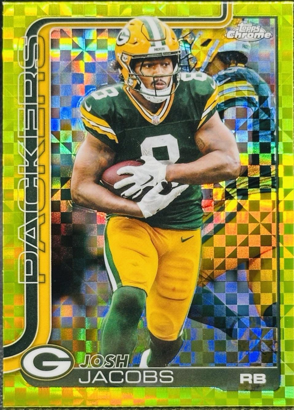 Josh Jacobs [X-Fractor Green] #110