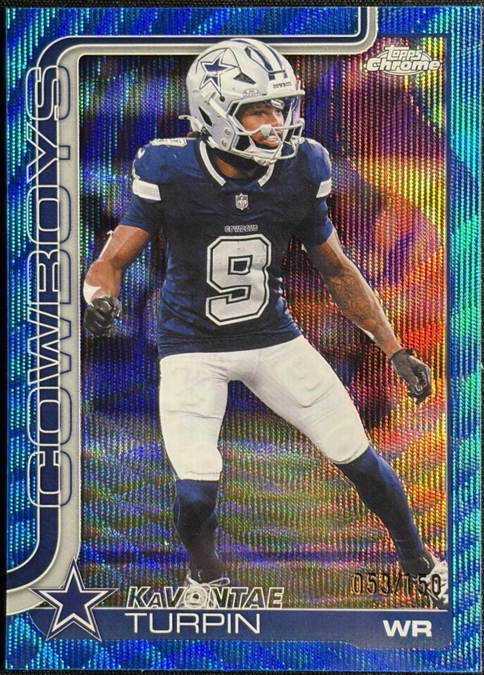 KaVontae Turpin [Blue Wave Refractor] #84