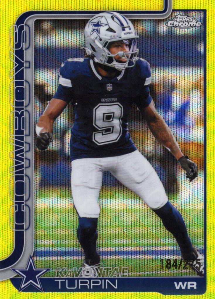 KaVontae Turpin [Yellow Wave Refractor] #84