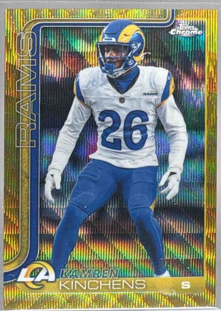 Kamren Kinchens [Gold Wave Refractor] #174