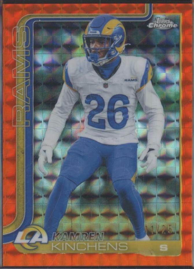Kamren Kinchens [Orange Geometric Refractor] #174