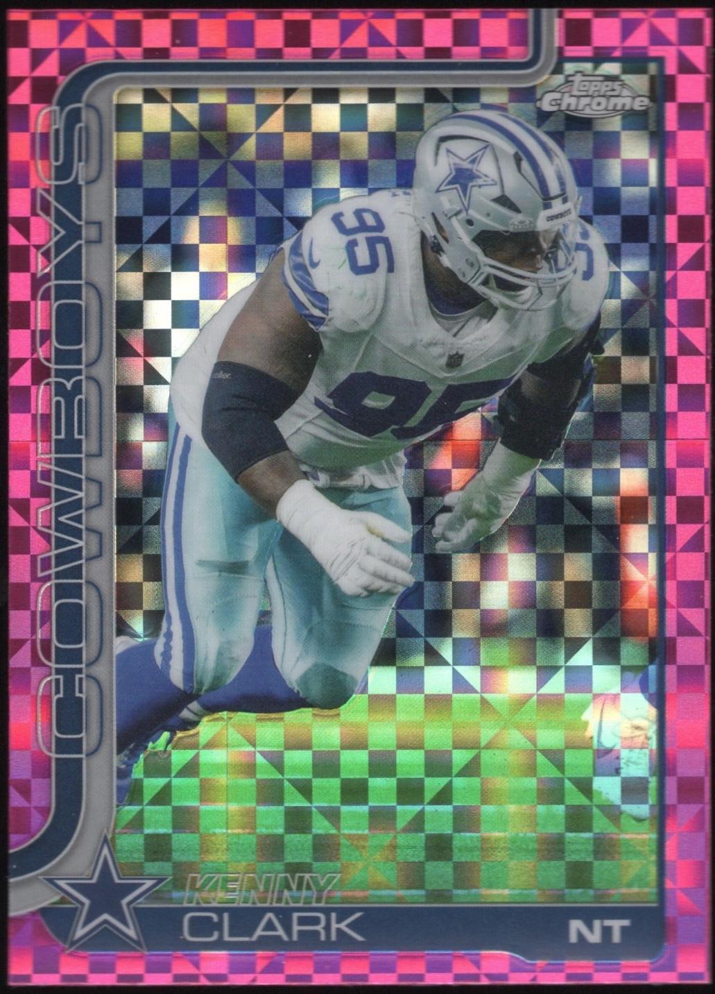Kenny Clark [X-Fractor Pink] #73