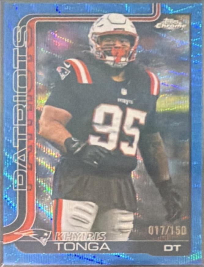 Khyiris Tonga [Blue Wave Refractor] #214
