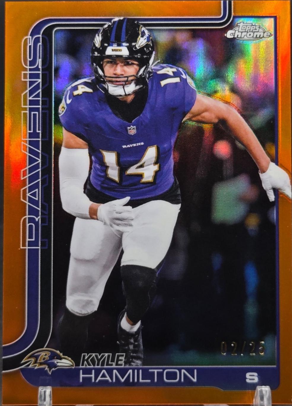 Kyle Hamilton [Orange Refractor] #29
