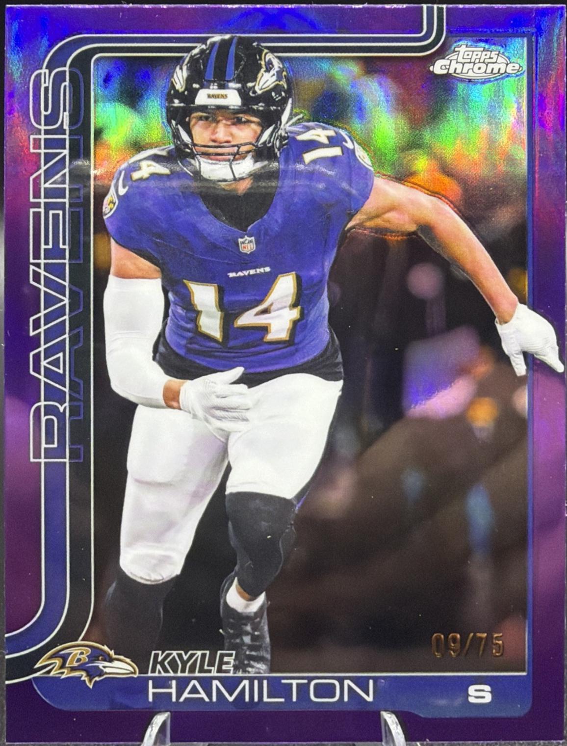 Kyle Hamilton [Purple Refractor] #29
