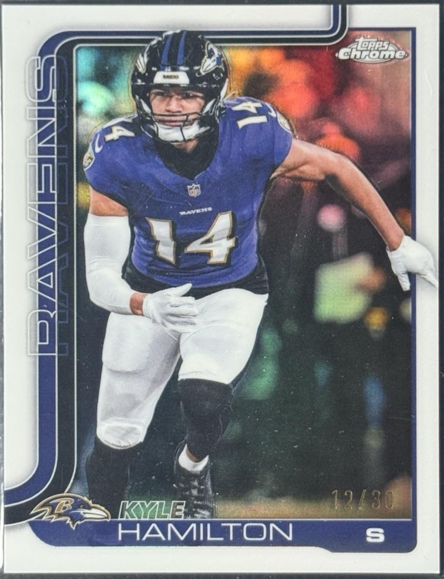 Kyle Hamilton [White Refractor] #29