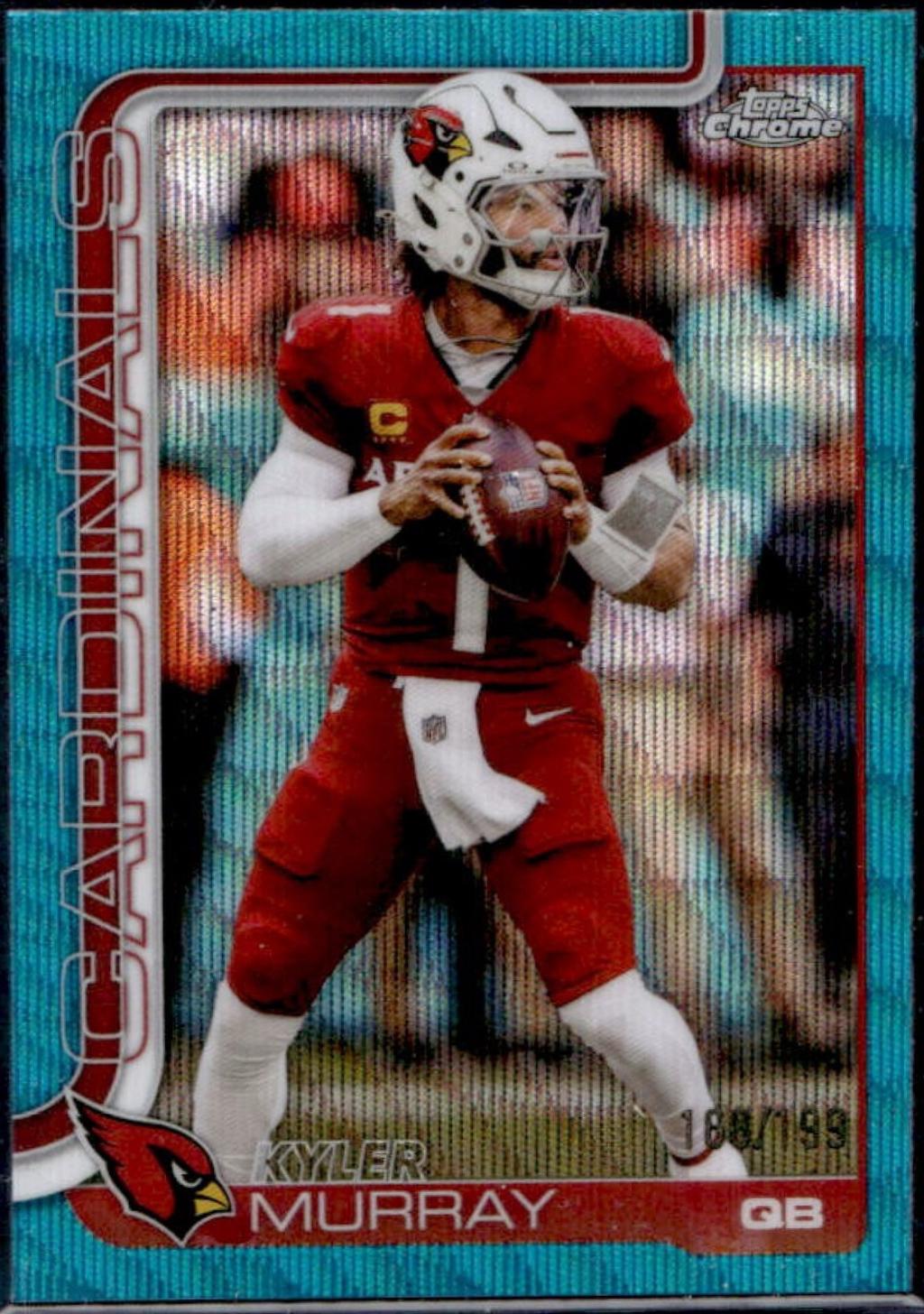 Kyler Murray [Aqua Wave Refractor] #5
