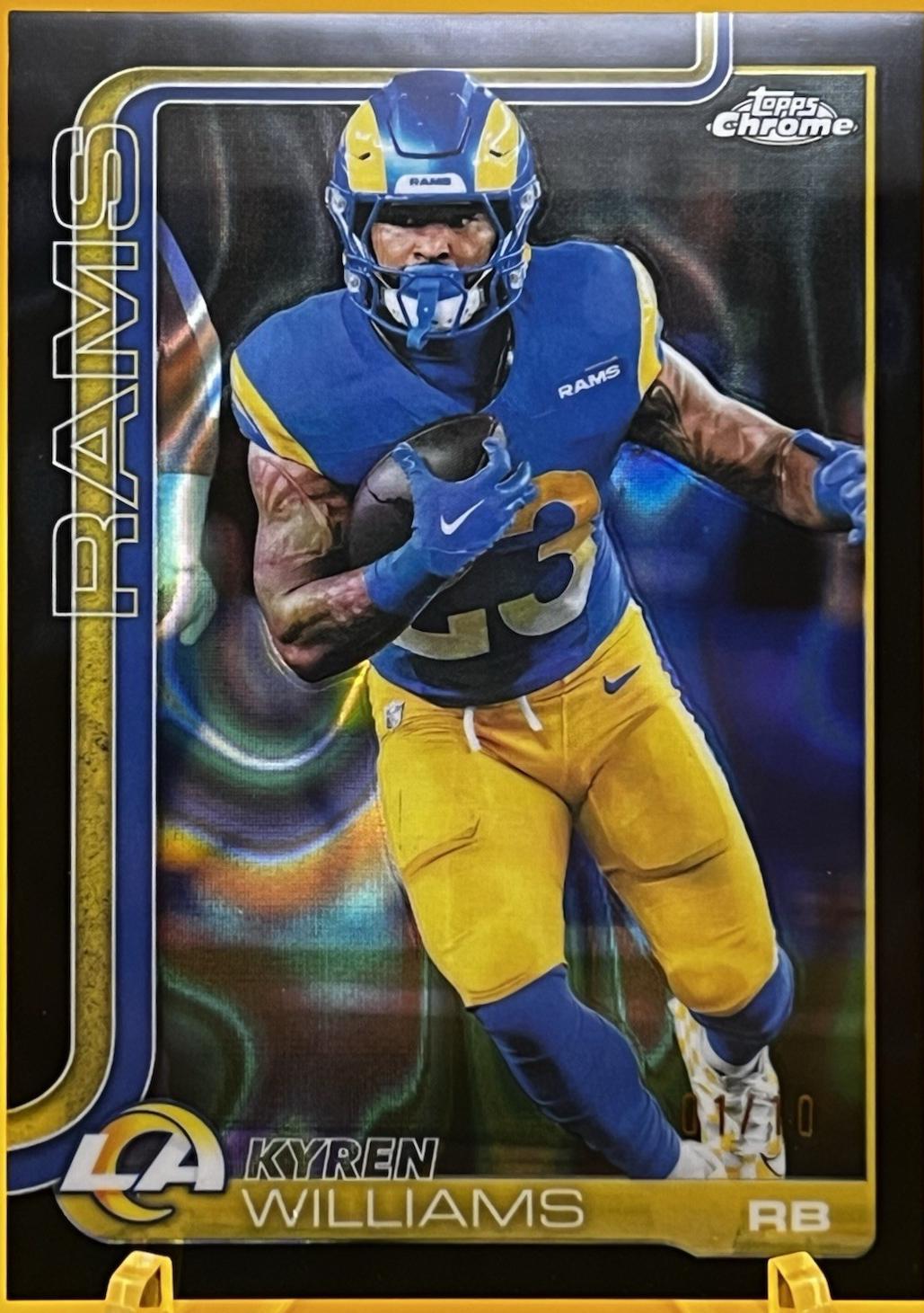 Kyren Williams [Black Refractor] #168