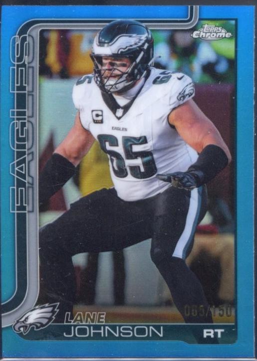 Lane Johnson [Blue Refractor] #246