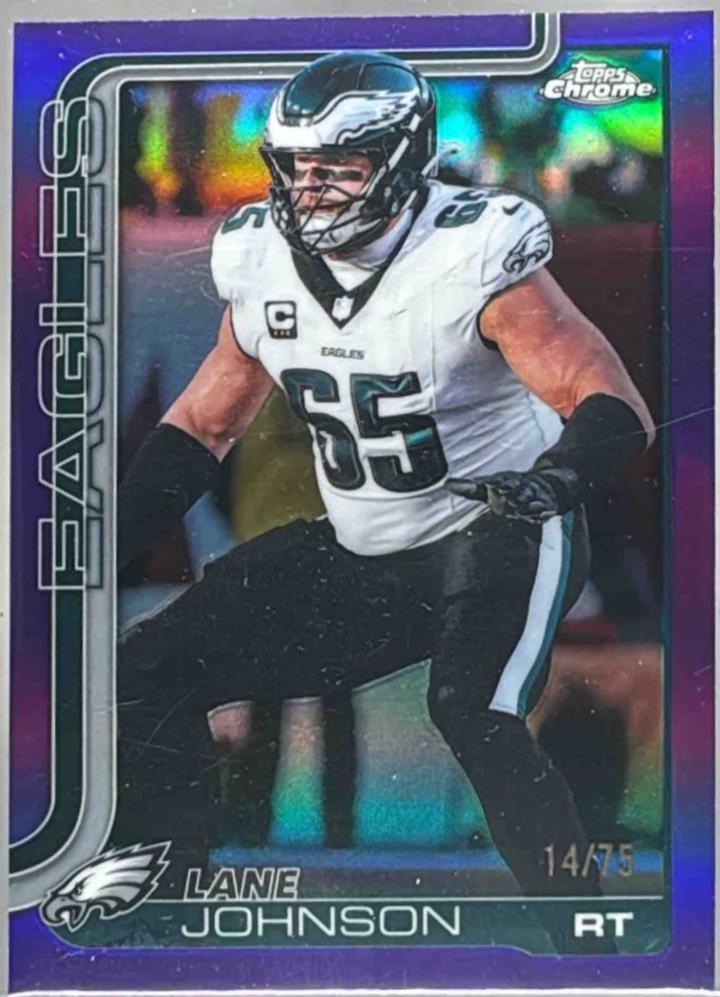 Lane Johnson [Purple Refractor] #246