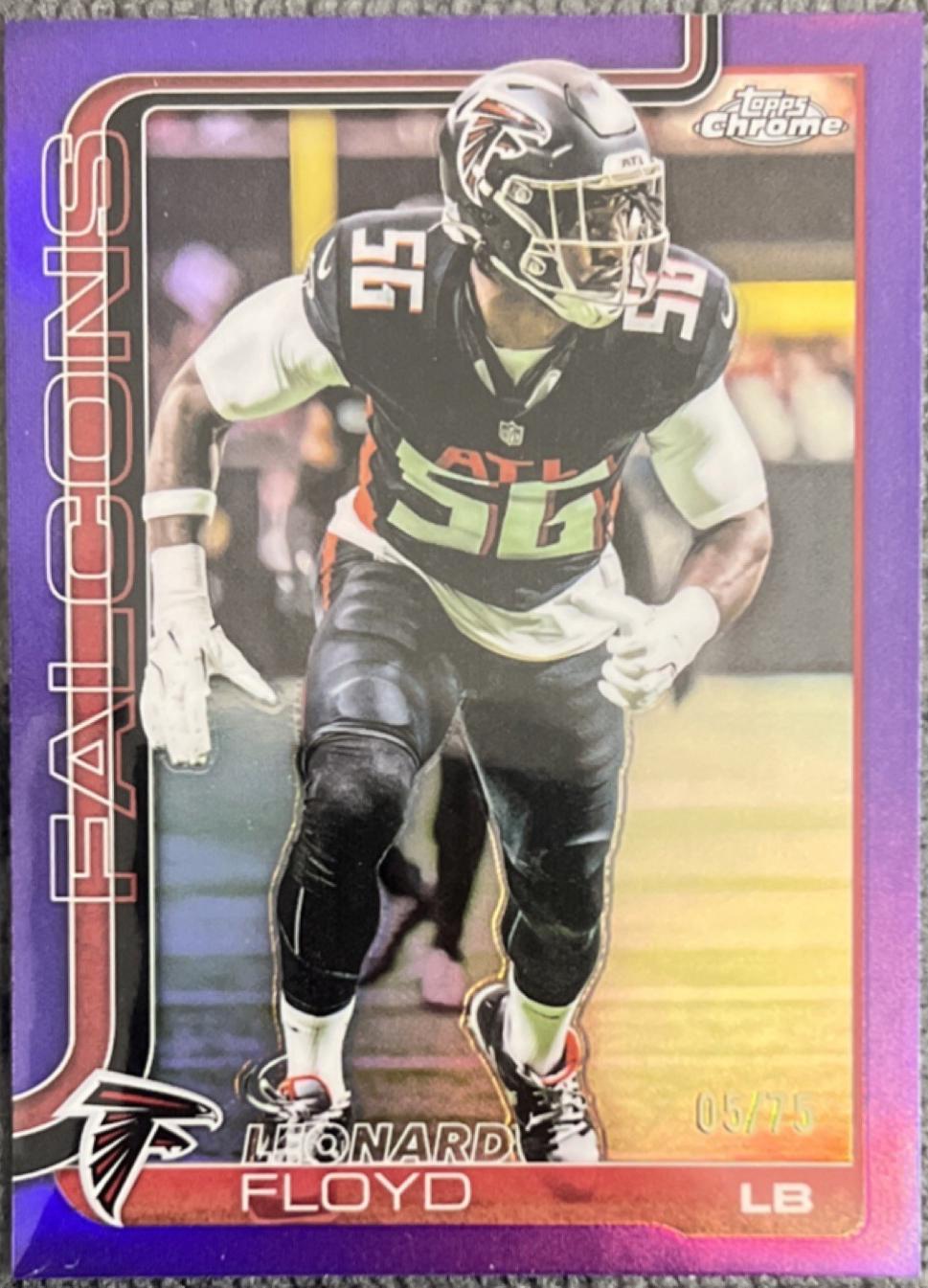 Leonard Floyd [Purple Refractor] #18