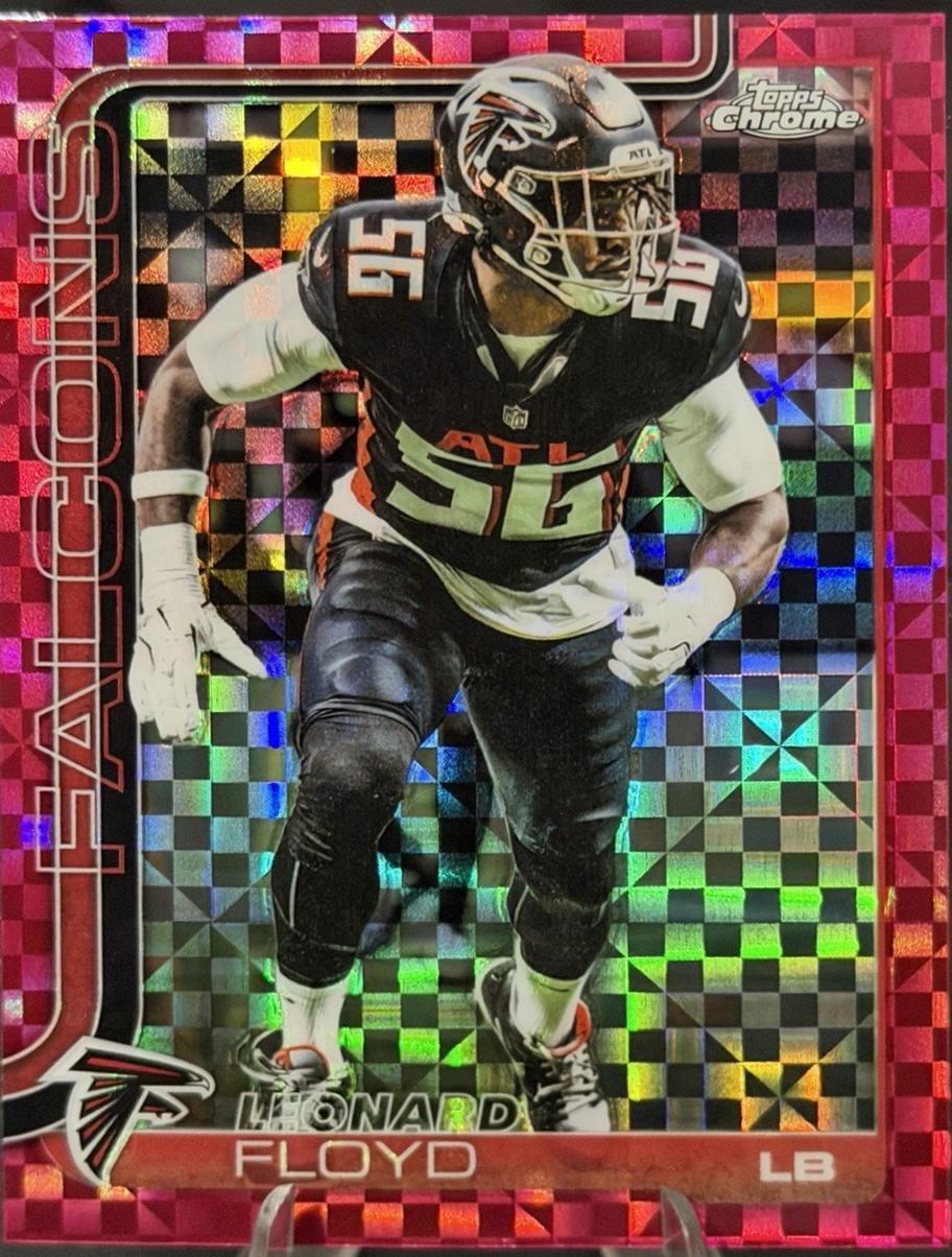 Leonard Floyd [X-Fractor Pink] #18