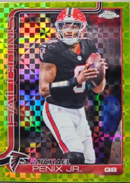 Michael Penix Jr. [X-Fractor Green] #15