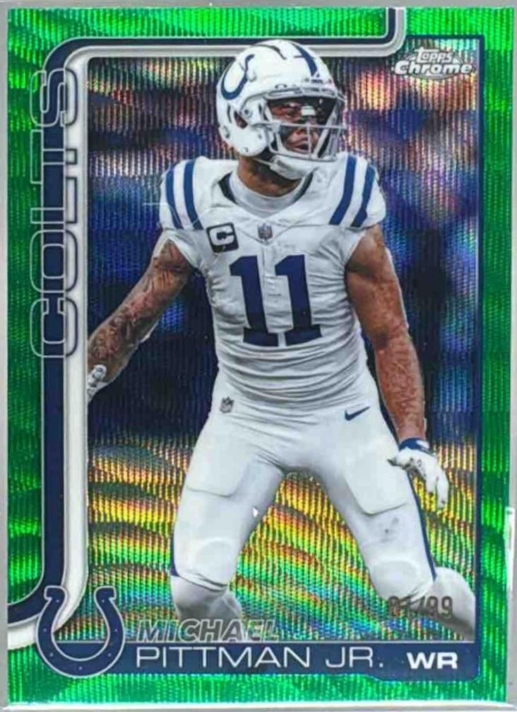 Michael Pittman Jr. [Green Wave Refractor] #126