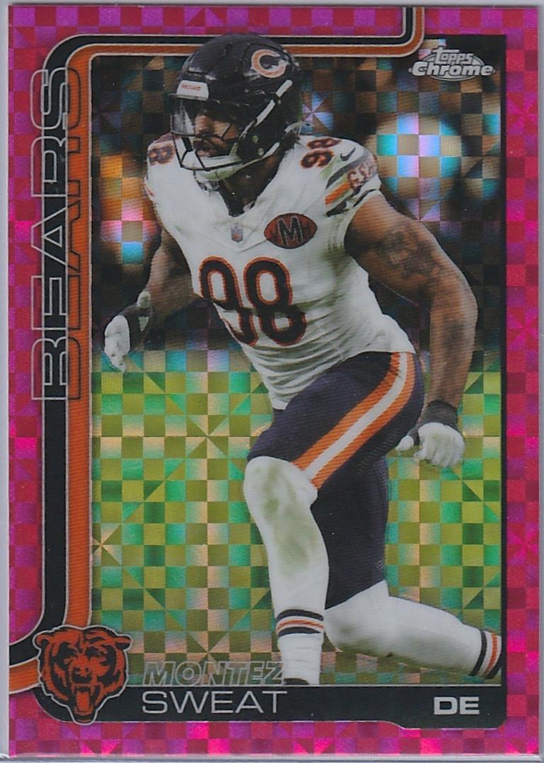 Montez Sweat [X-Fractor Pink] #56