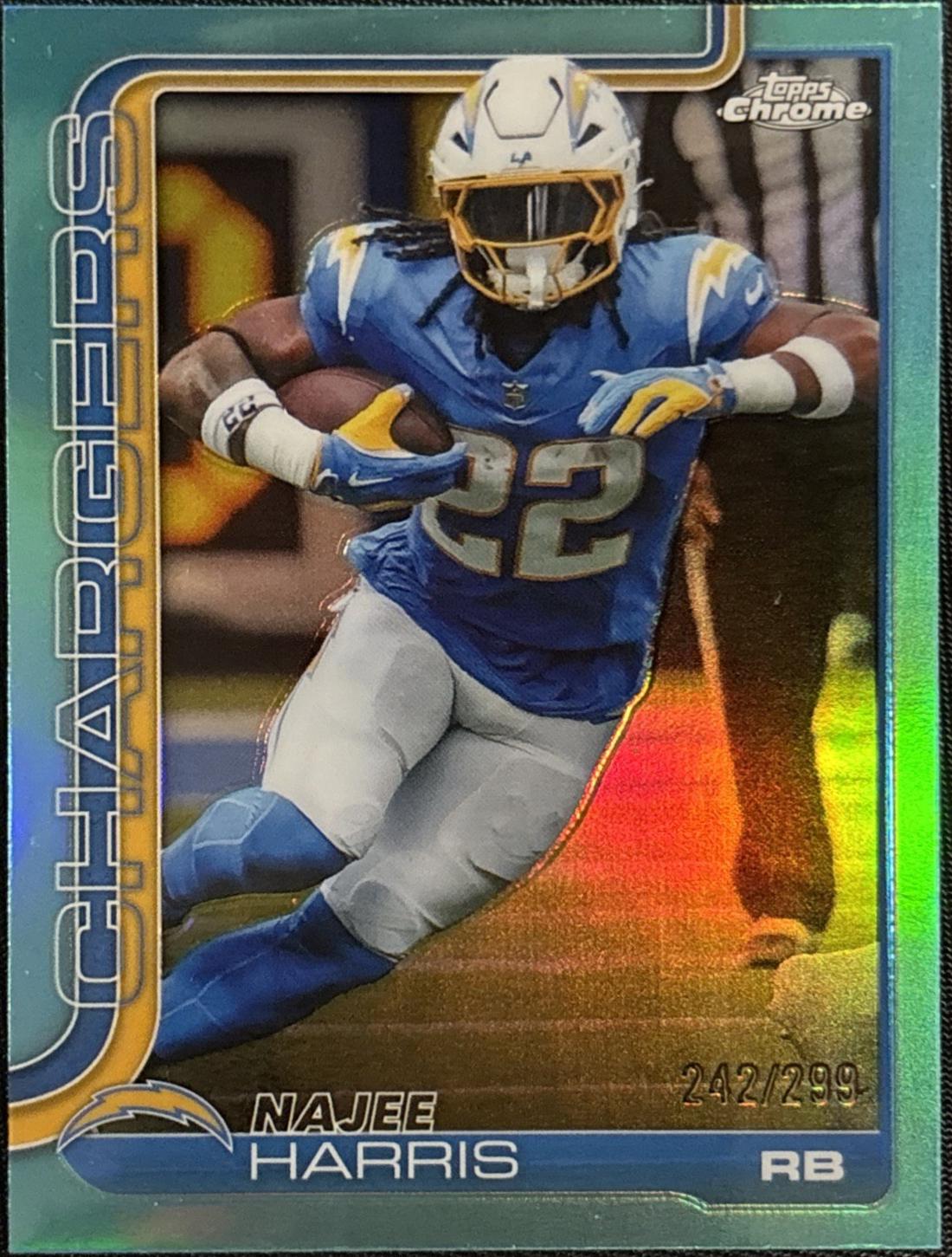 Najee Harris [Teal Refractor] #161