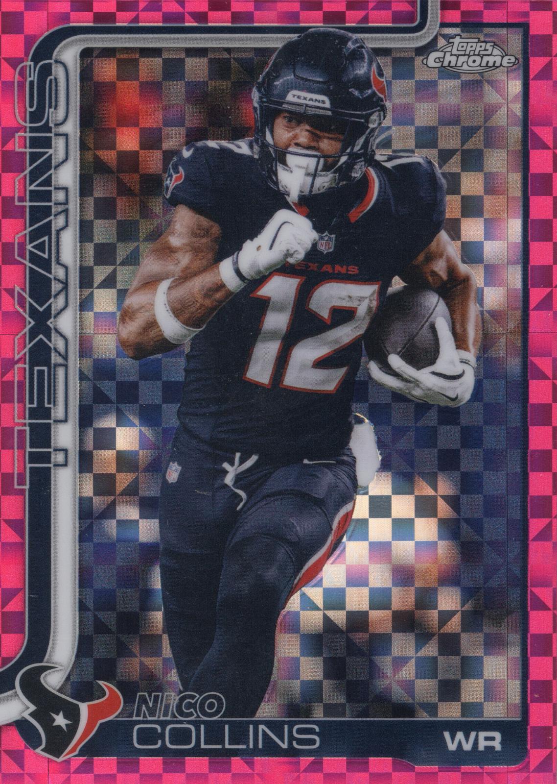 Nico Collins [X-Fractor Pink] #115