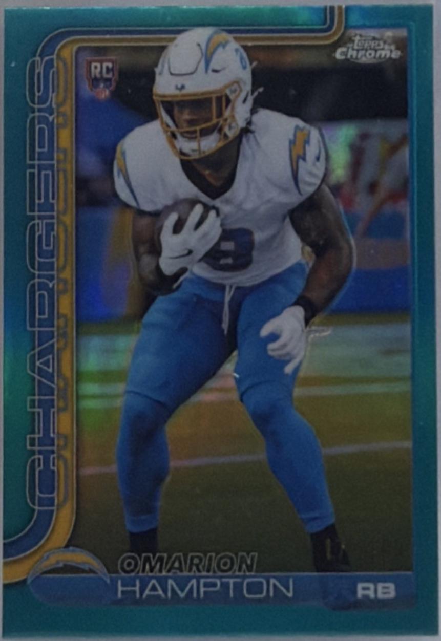 Omarion Hampton [Teal Wave] #324