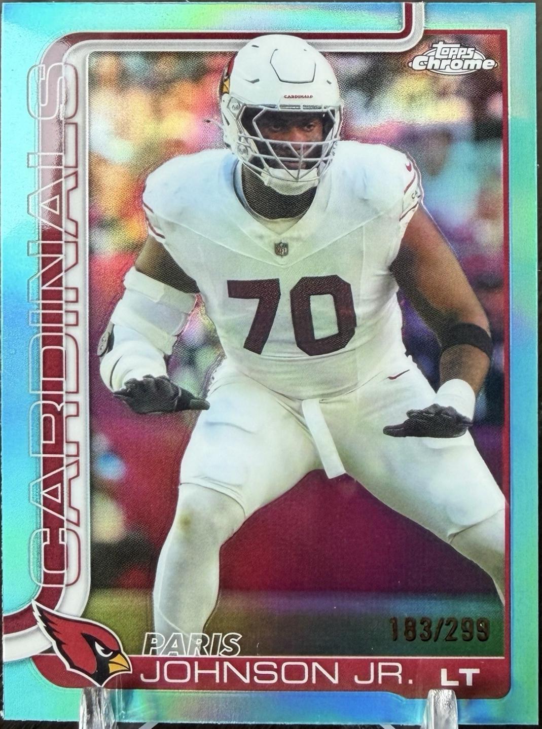 Paris Johnson Jr. [Teal Refractor] #3