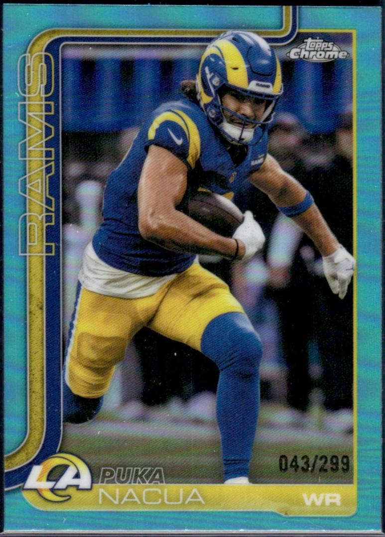 Puka Nacua [Teal Refractor] #166