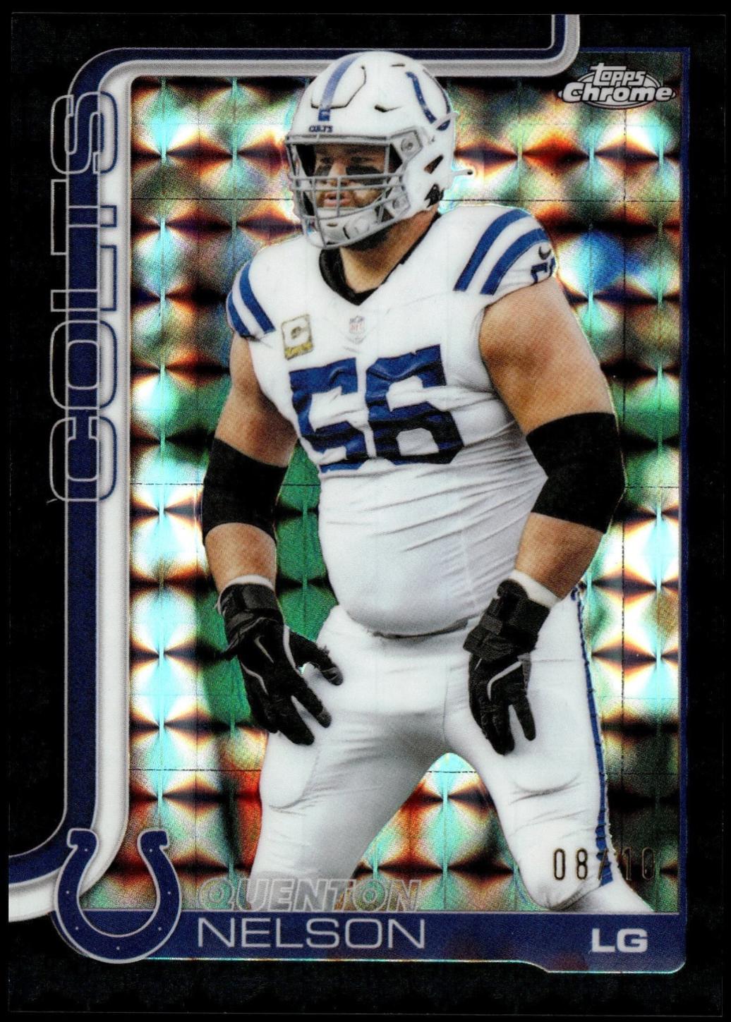Quenton Nelson [Black Geometric Refractor] #144