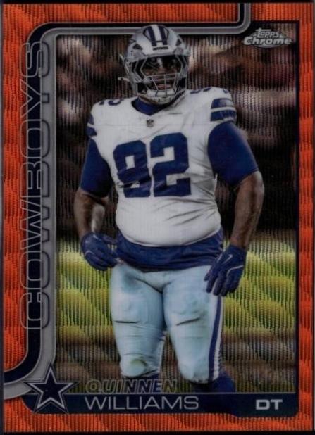 Quinnen Williams [Orange Wave Refractor] #72
