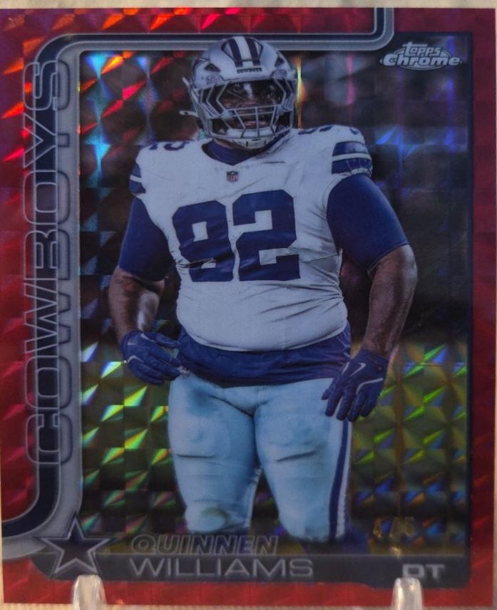 Quinnen Williams [Red Geometric Refractor] #72