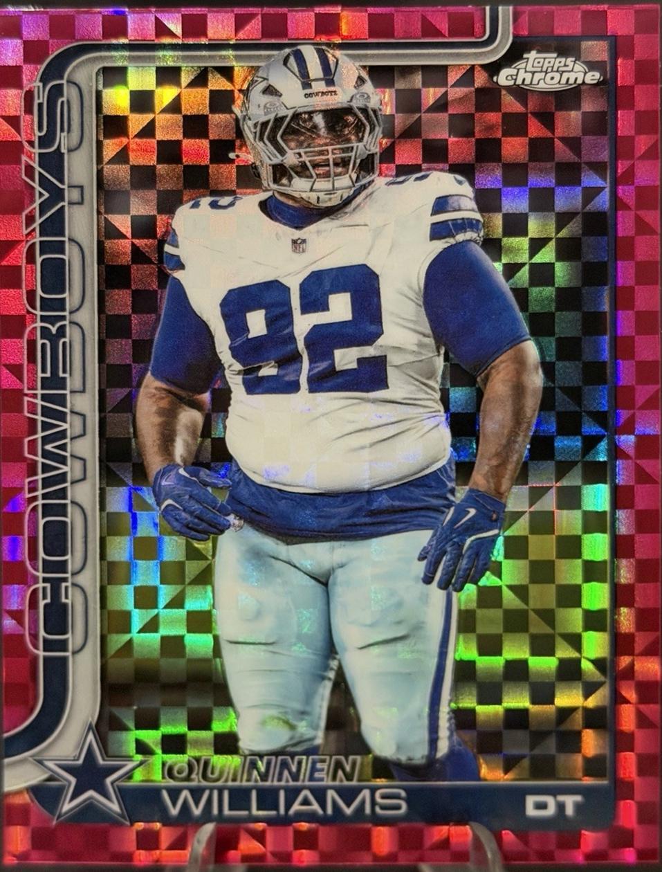 Quinnen Williams [X-Fractor Pink] #72