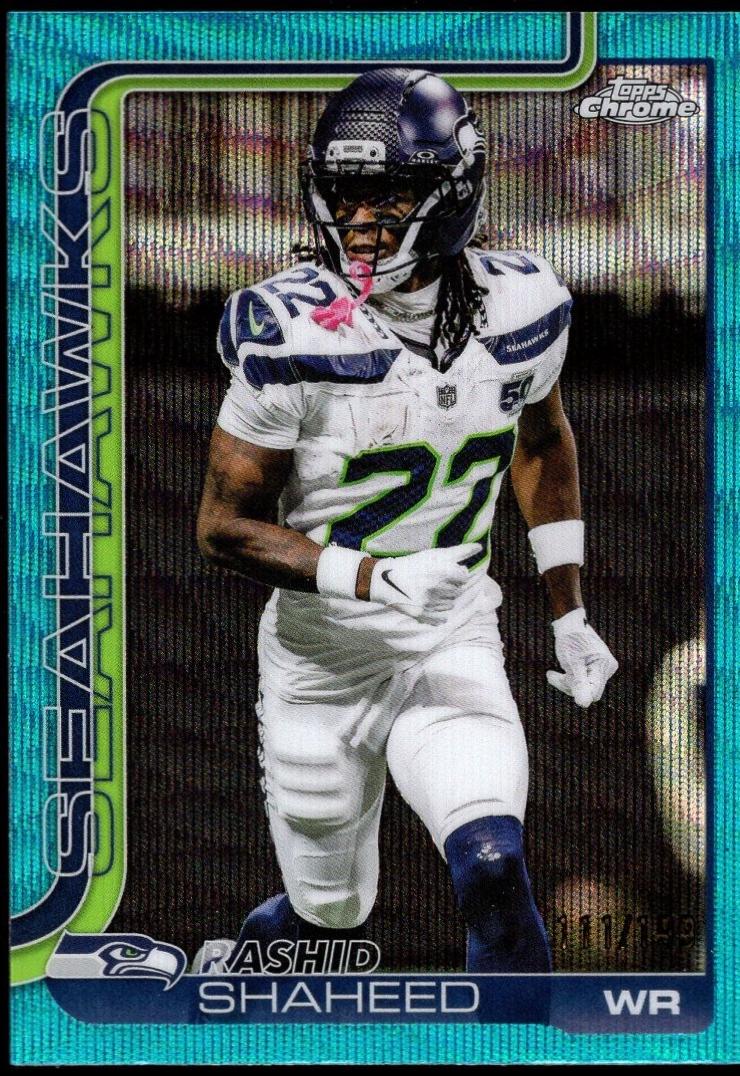 Rashid Shaheed [Aqua Wave Refractor] #218