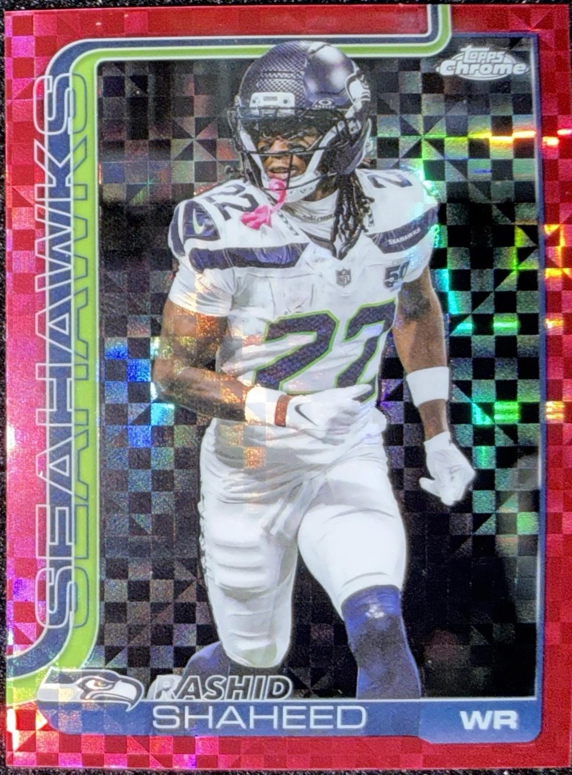 Rashid Shaheed [X-Fractor Pink] #218