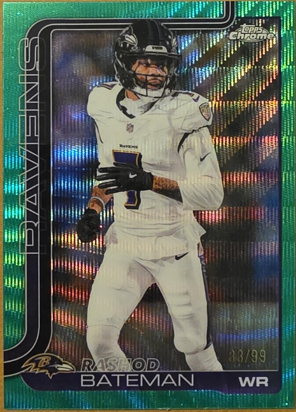 Rashod Bateman [Leather Green] #21