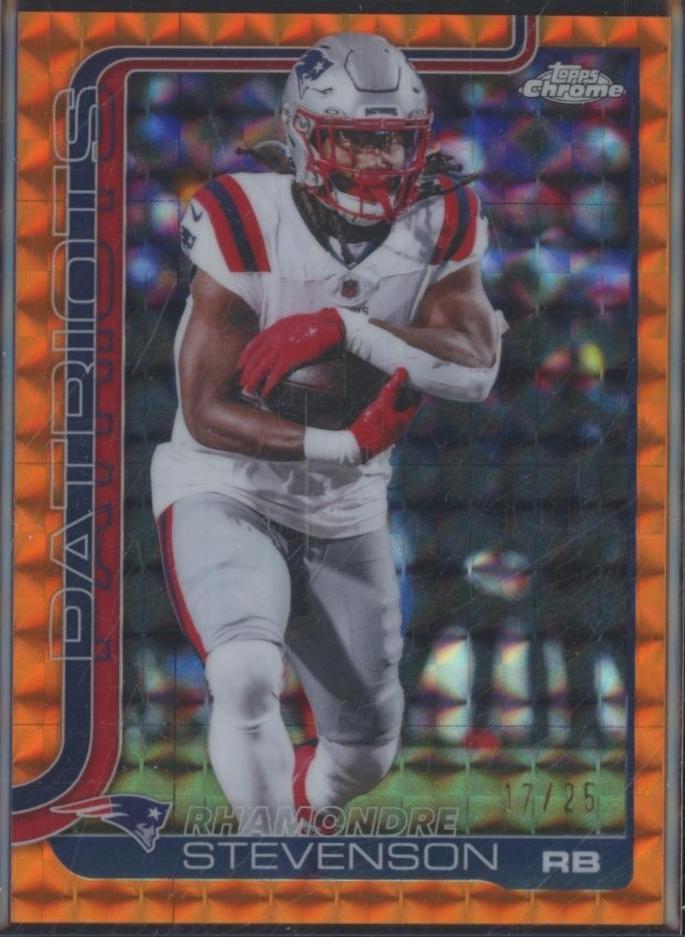 Rhamondre Stevenson [Orange Geometric Refractor] #210