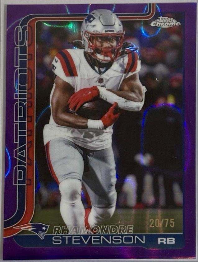 Rhamondre Stevenson [Purple Wave Refractor] #210