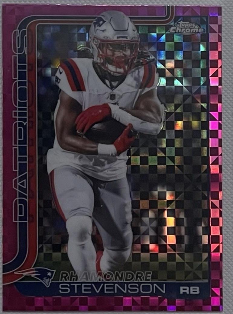 Rhamondre Stevenson [X-Fractor Pink] #210