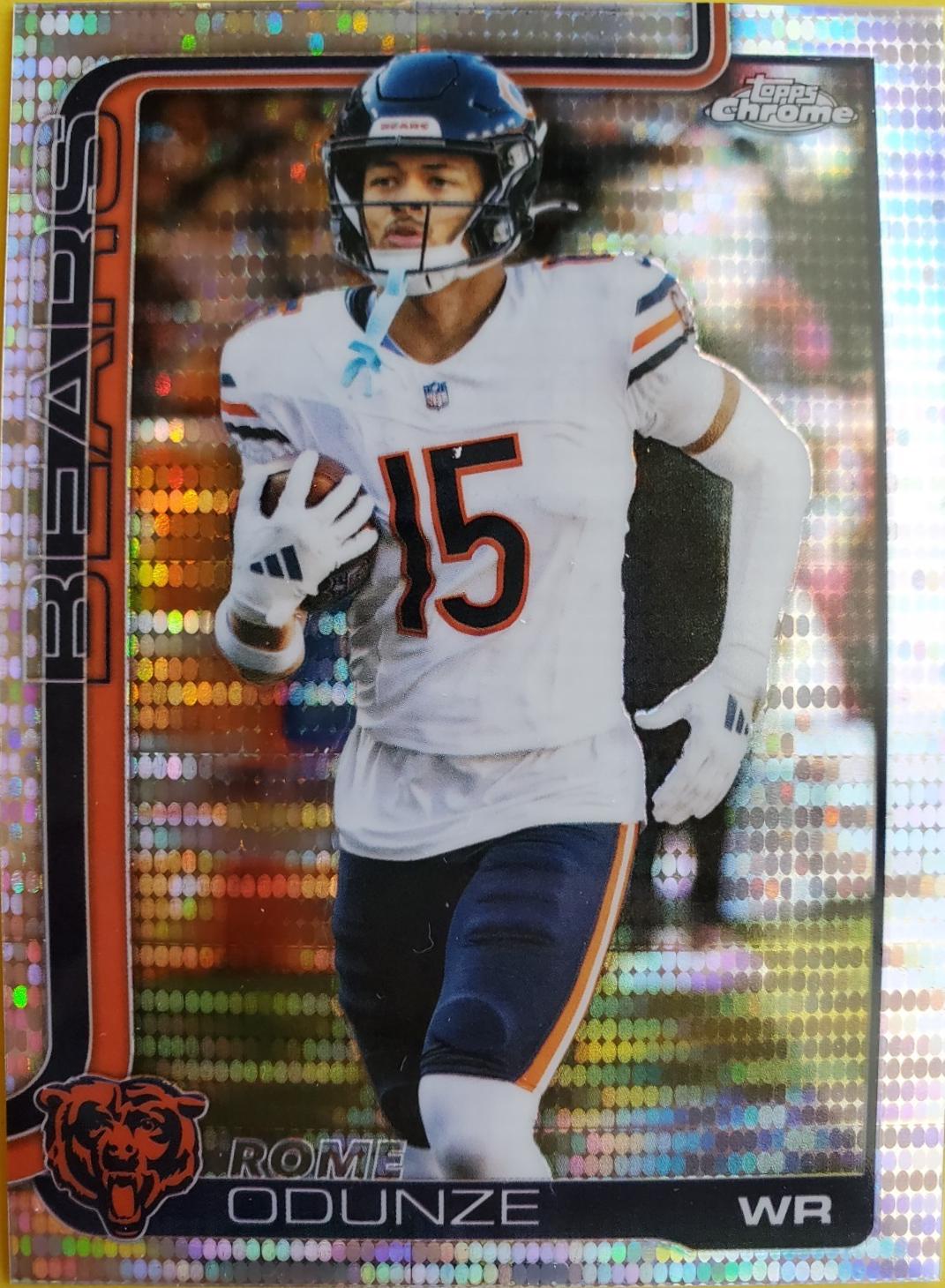 Rome Odunze [Prism Refractor] #49