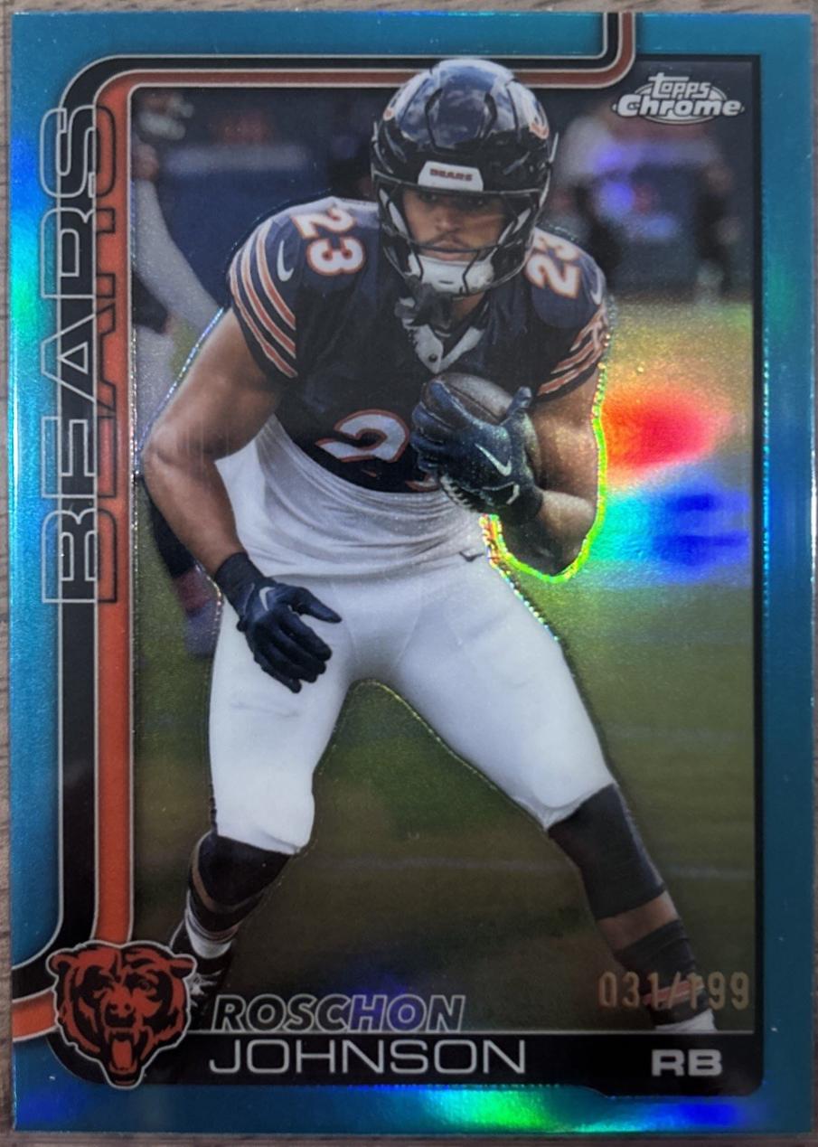 Roschon Johnson [Aqua Refractor] #55