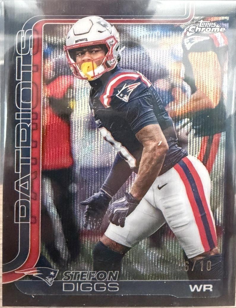 Stefon Diggs [Leather Black] #205