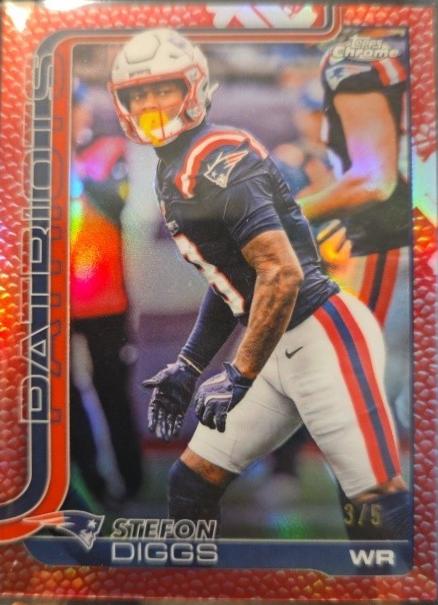 Stefon Diggs [Red Wave Refractor] #205