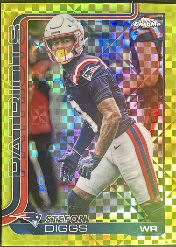 Stefon Diggs [X-Fractor Green] #205