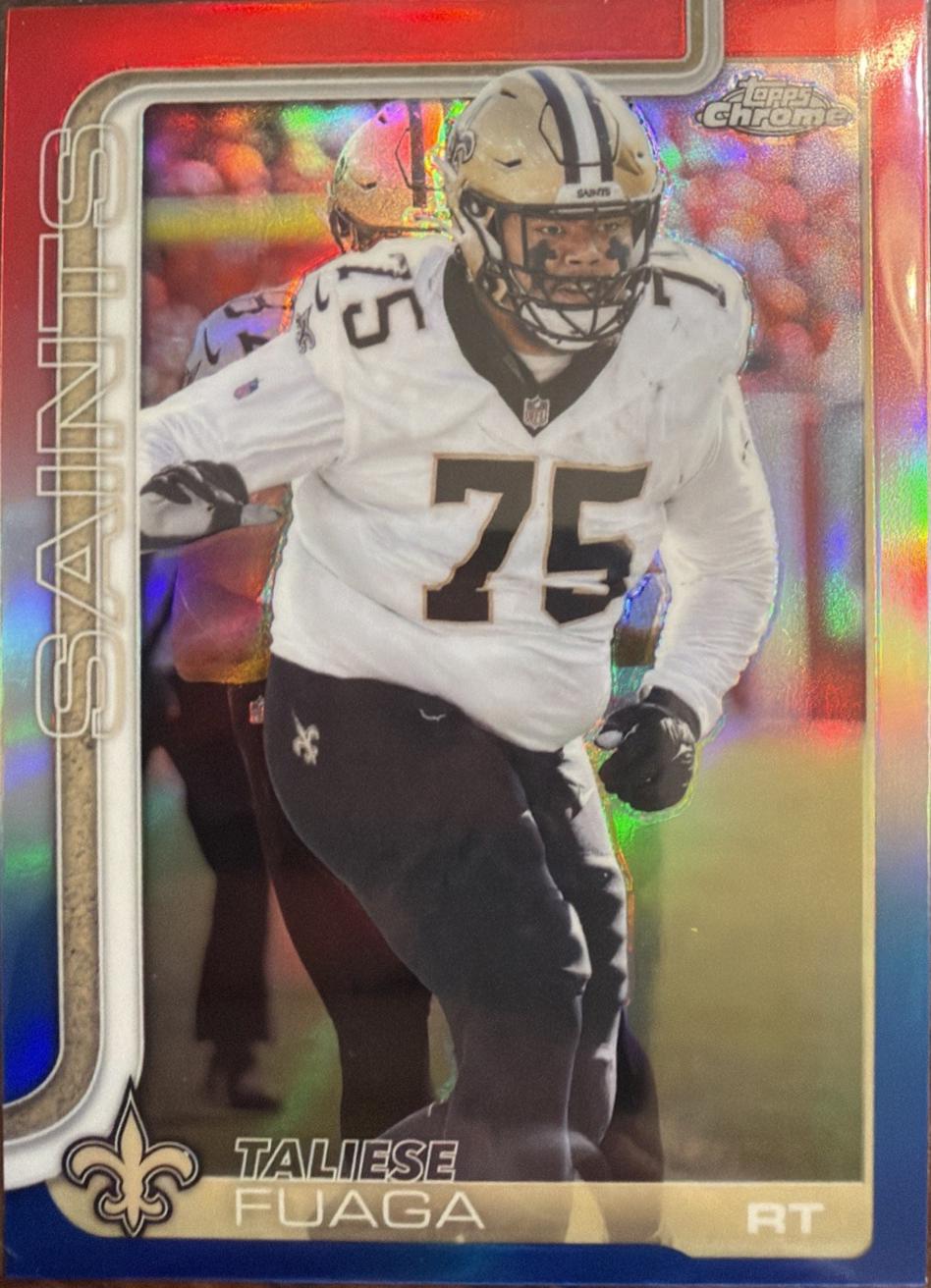 Taliese Fuaga [Red White Blue Refractor] #219