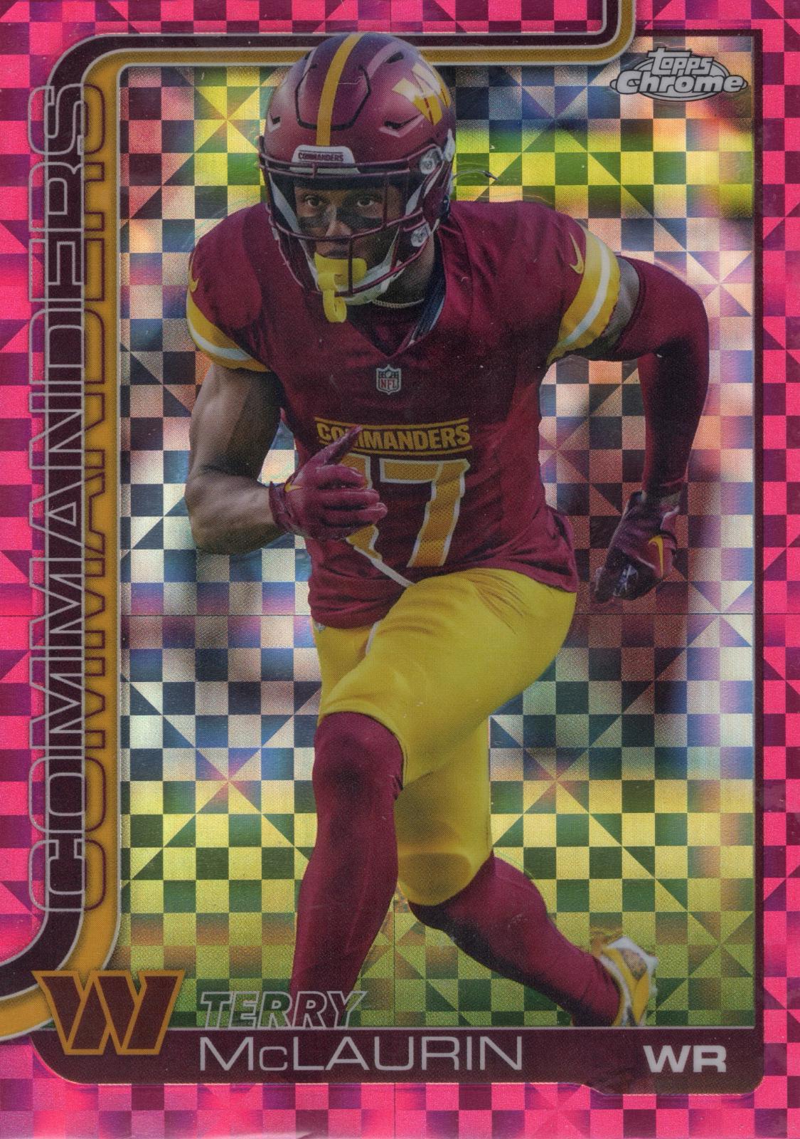 Terry McLaurin [X-Fractor Pink] #208