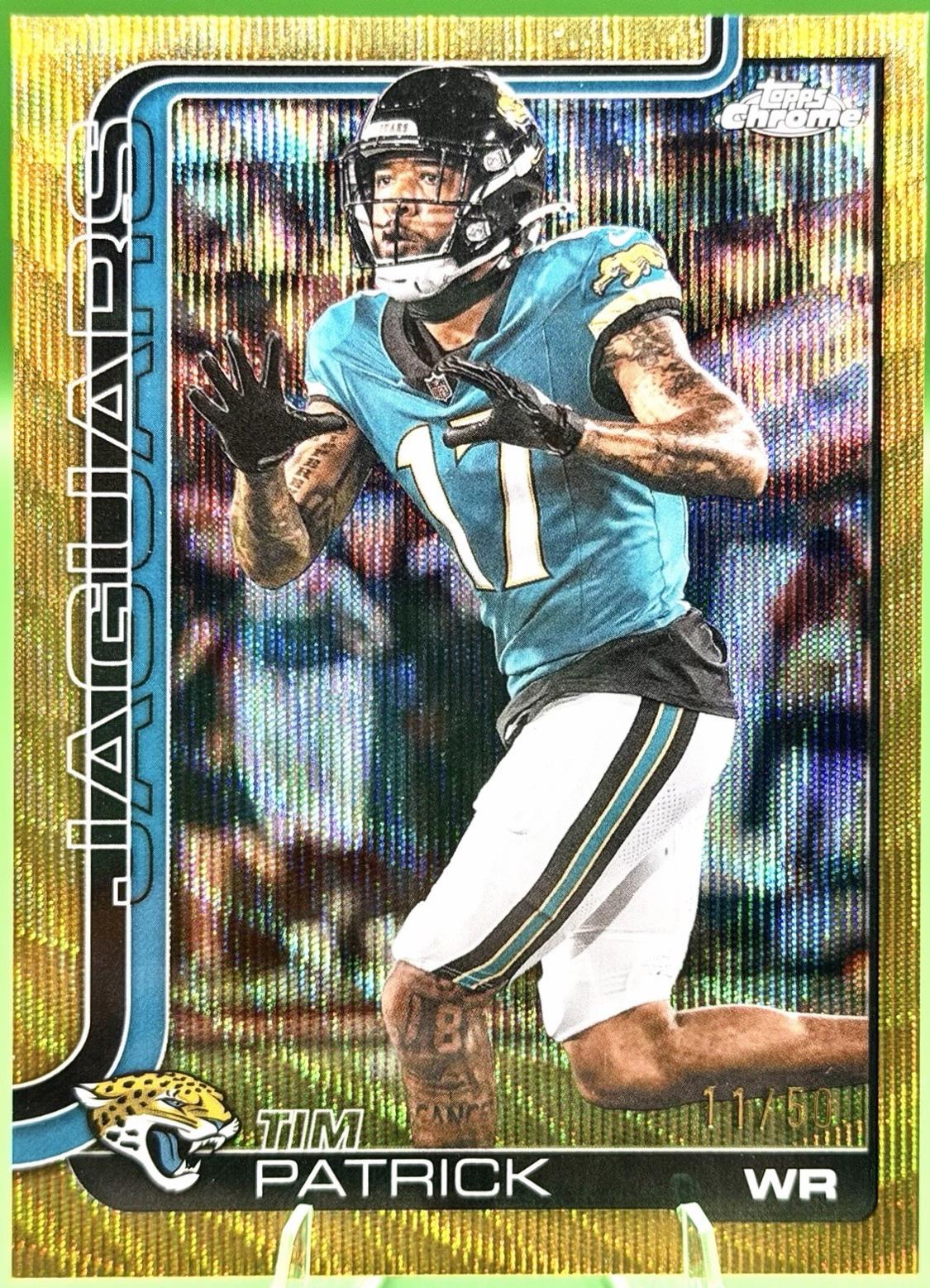 Tim Patrick [Gold Wave Refractor] #96