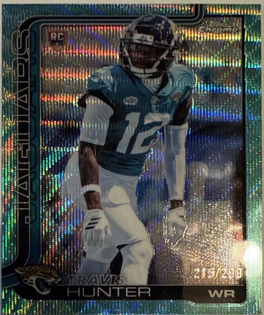 Travis Hunter [Teal Wave] #332