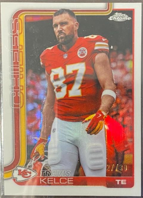 Travis Kelce [White Refractor] #150