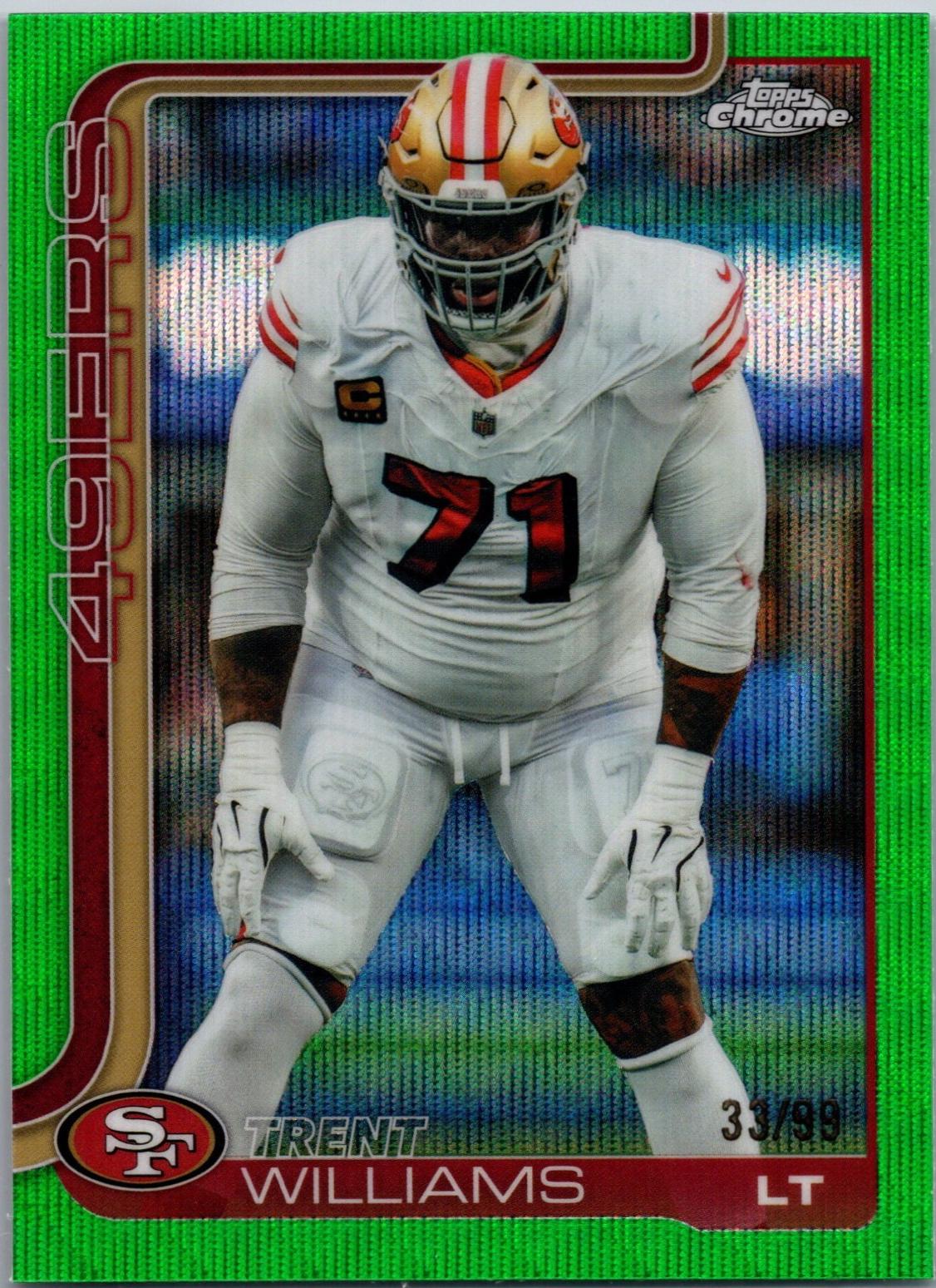 Trent Williams [Green Wave Refractor] #265