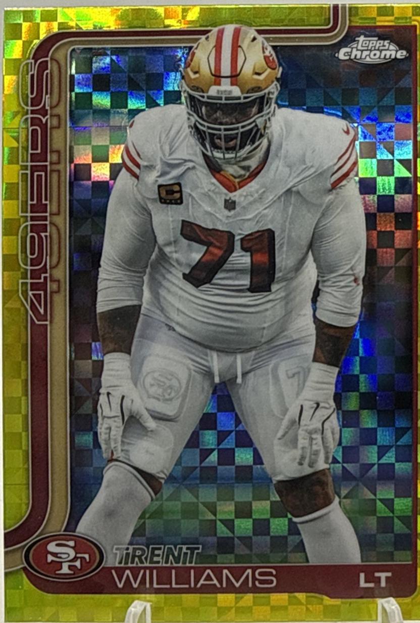 Trent Williams [X-Fractor Green] #265
