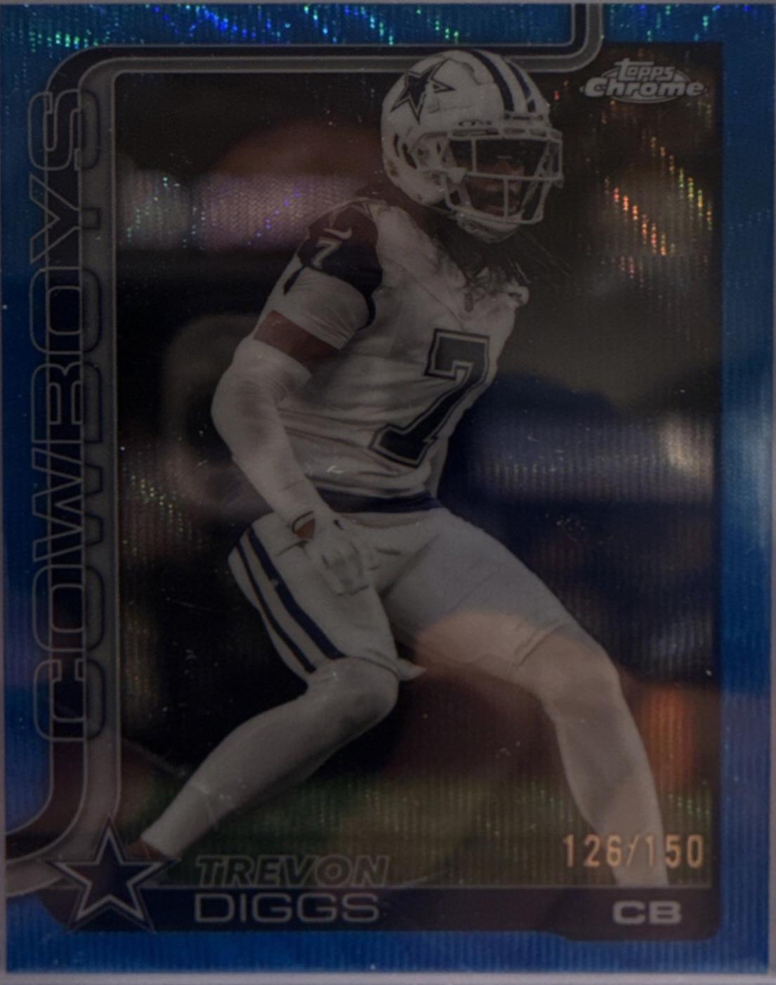 Trevon Diggs [Blue Refractor] #83